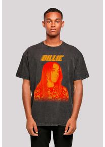 F4NT4STIC Herren T-Shirt "Billie Eilish Portrait", schwarz, casual, Gr. 4XL, Obermaterial: 100% Baumwolle, Shirts, Premium Qualität