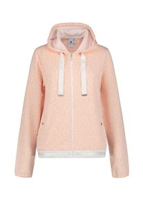 Luhta Damen Strickfleecejacke "Luhta Strickjacke HUHTALA", rot, Gr. M, 73% Polyester, 25% ViscoseViskose, 2% Elasthan, Jacken