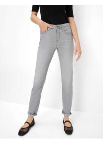 Brax Damen 5-Pocket-Jeans "Style MARY", grau, Gr. 84, 75% Baumwolle, 17% Polyester, 5% Elastomultiester, 3% Elasthan, Jeans