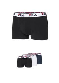 Fila Kinder Boxershorts "JUNIOR BOY BOXER SHORTS", Gr. 146, schwarz, Single Jersey, Obermaterial: 95% Baumwolle, 5% Elasthan, unifarben, Unterhosen,