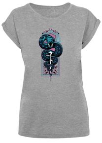 F4NT4STIC Herren Kurzarmshirt "F4NT4STIC Damen", grau, casual, Gr. XXL, unifarben, 100% Baumwolle, Shirts