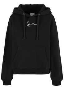 Karl Kani Damen Kapuzenpullover "Karl Kani Damen Karl Kani Small Signature Essential Os Hoodie", schwarz, casual, Gr. S, 80% Baumwolle, 20%