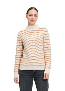 BETTY & CO BETTY & CO Damen Strickpullover "Betty & Co Strickpullover mit Rundhalsausschnitt", braun, casual, Gr. 40, Strick, Obermaterial: 63% Polyester