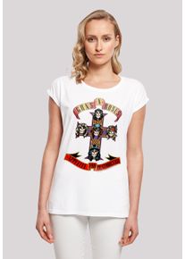F4NT4STIC Damen T-Shirt "Guns 'n' Roses Band Appetite For Destruction", weiß, casual, Gr. XXL, Obermaterial: 100% Baumwolle, Shirts, Print