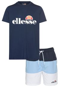 Ellesse Kinder Shirt & Shorts "VESCIA", blau, sportlich, Gr. 164, unifarben mit Farbeinsatz, Jersey, Obermaterial: 100% Polyester. Futter: 100%