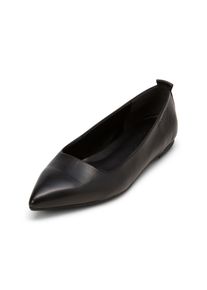 Marc O'Polo MARC O'POLO Damen Ballerina "aus Rindleder", Gr. 40, schwarz, Obermaterial: 100% Leder (Rind), unifarben, Schuhe