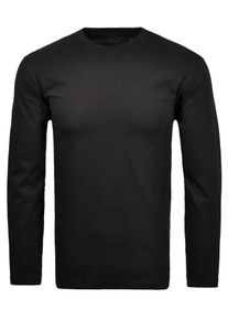 Ragman Herren Longshirt, schwarz, casual, Gr. XXL, Baumwolle, Shirts
