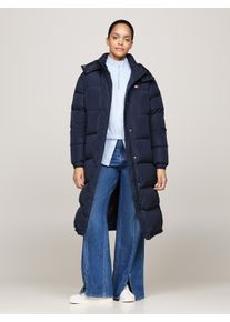 Damen Steppmantel "TJW ALASKA LONG PUFFER EXT", blau, casual, Gr. 6XL, Tommy Jeans CURVE, unifarben, Web, Obermaterial: 100% Polyester. Futter: 100%