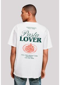 F4NT4STIC Herren T-Shirt "Pasta Lover", weiß, casual, Gr. XXL, Obermaterial: 100% Baumwolle, Shirts, Premium Qualität