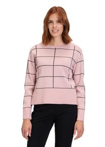 Betty Barclay Damen Strickpullover "Betty Barclay Strickpullover langarm", rosa, klassisch, Gr. 36, Strick, Obermaterial: 50% Viskose, 27% Polyamid,