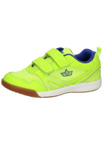 Lico Kinder Hallenschuh "Sportschuh Boulder V", Gr. 28, gelb, Synthetik, Schuhe