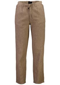 Junk De Luxe Herren Leinenhose "Junk De Luxe Leinenhose", grau, Gr. L, Oberstoff: 55% Baumwolle, 45% Leinen, Hosen