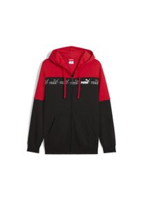 Puma Herren Hoodie "Around the Block Kapuzenjacke Herren", rot, Gr. XL, Obermaterial: 66% Baumwolle, 34% Polyester; Kapuzenfutter: 100% Baumwolle;