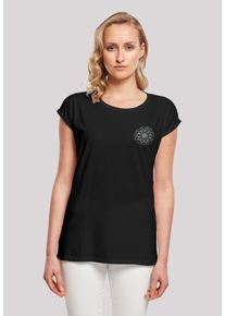 F4NT4STIC Damen T-Shirt "Darts Board Dartscheibe", schwarz, casual, Gr. XXL, Obermaterial: 100% Baumwolle, Shirts, Print