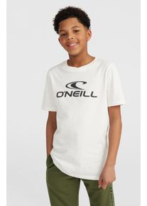 O`Neill O'NEILL Kinder T-Shirt "O'NEILL LOGO T-SHIRT", weiß, sportlich, Gr. 128, Obermaterial: 100% Baumwolle, Shirts