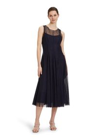 Vera Mont Damen Cocktailkleid "Vera Mont Cocktailkleid figurbetont", blau, festlich, Gr. 44, Tüll, Obermaterial: 100% Polyester. Futter: 100%
