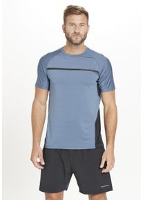Endurance Herren Funktionsshirt "Serzo", blau, sportlich, Gr. M, unifarben, 90% Polyester, 10% Elasthan, Shirts, aus schnelltrocknendem