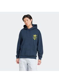 Herren Kapuzensweatshirt "Q12 TS HOOD BU", blau, sportlich, Gr. M, adidas originals, Obermaterial: 100% Baumwolle, Sweatshirts