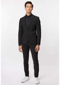 Roy Robson Herren Hosenanzug "Extra slim fit - Bi-Stretch", schwarz, Gr. 98, 75% Schurwolle, 20% Polyamid, 5% Elasthan, Anzüge