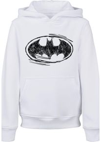F4NT4STIC Mädchen Hoodie "F4NT4STIC Kinder", weiß, Gr. 110, unifarben, 65% Baumwolle, 35% Polyester, Sweatshirts