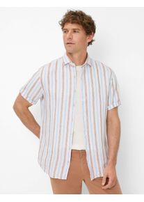 Brax Herren Leinenhemd "Style HARDY", braun, Gr. XXL, 100% Leinen, Hemden