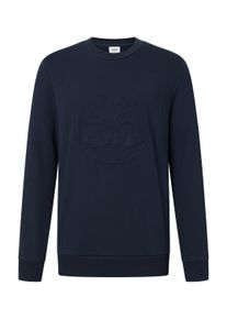 JOOP! JOOP JEANS Herren Sweatshirt "Alfonso", blau, casual, Gr. XL, unifarben, Sweatware, Obermaterial: 100% Baumwolle, Sweatshirts, Logo in 3d-Optik