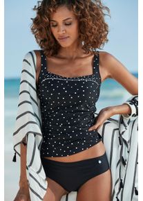Lascana Damen Bikini-Hose "Merilyn", schwarz, Gr. 36, unifarben, Polyamid, Badehosen, uni und bedruckt in klassischer Form