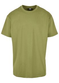 Urban Classics Herren T-Shirt "Urban Classics Herren Heavy Oversized Tee", grün, casual, Gr. L, unifarben, 100% Baumwolle, Shirts