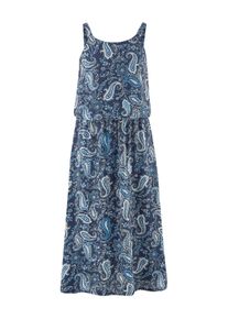 happy girls Mädchen Trägerkleid, blau, casual, Gr. 164, gemustert, Web, Obermaterial: 100% Polyester. Futter: 100% Polyester, Kleider