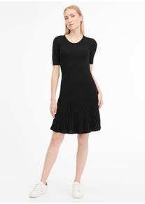 Ragwear Damen Sommerkleid "DALLY", schwarz, casual, Gr. M, unifarben, Jersey, Obermaterial: 48% Viskose, 32% Baumwolle, 20% Nylon, Kleider