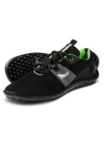 Leguano Damen Barfußschuh "SPINWYN", Gr. 38, schwarz, Textil, sportlich, Schuhe, für Maschinenwäsche geeignet, Freizeitschuh, Halbschuh, Schnürschuh