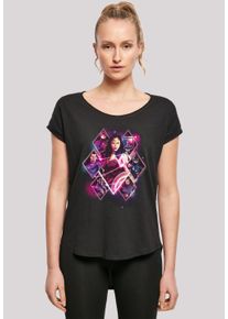 F4NT4STIC Damen T-Shirt "DC Comics Justice League Superhelden", schwarz, casual, Gr. XS, Obermaterial: 100% Baumwolle, Shirts, Damen,Premium