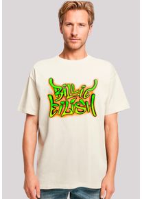 F4NT4STIC Herren T-Shirt "Billie Eilish Logo", beige, casual, Gr. XL, Obermaterial: 100% Baumwolle, Shirts, Premium Qualität