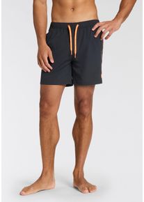 CMP Herren Badehoseantracite me., sportlich, Gr. 48, Obermaterial: 92% Polyester, 8% Elasthan, Badehosen