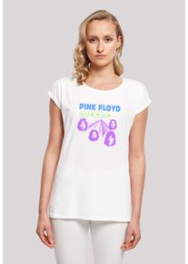 F4NT4STIC Damen T-Shirt "Pink Floyd One Of These Days Rock Shirt Japan", weiß, casual, Gr. XS, Obermaterial: 100% Baumwolle, Shirts, Damen,Premium