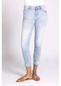 Zhrill Damen Regular-fit-Jeans "NOVA", blau, casual, Gr. 31, Denim/Jeans, Obermaterial: 99% Baumwolle, 1% Elasthan, Jeans, im 5-Pocket-Style