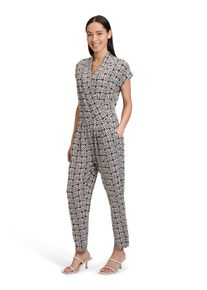 Betty Barclay Damen Overall "Betty Barclay Jumpsuit mit Eingrifftaschen", schwarz, feminin, Gr. 48, Jersey, Obermaterial: 95% Viskose, 5% Elasthan.,