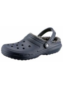 Crocs Herren Hausschuh "Classic Lined Clog", Gr. 42, blau, Croslite, casual, Schuhe, Gartenclog, Schlappen, Clog, mit kuscheligem Fellimitat