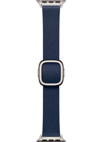 Apple Smartwatch-Armband "Moderne Schließe", 14,5-16,5cm, Apple Watch Modelle 42mm / Medium, blau, Uhrenarmbänder