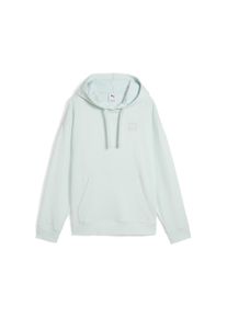 Puma Damen Hoodie "ESS ELEVATED Bequemer Hoodie Damen"peaceful blau, Gr. XL, Obermaterial: 100% Baumwolle; Kapuzenfutter: 100% Baumwolle; Rippe: 97%