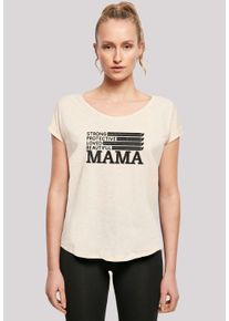 F4NT4STIC Damen T-Shirt "Mothers Day Best Mom Tribute", weiß, casual, Gr. XL, Obermaterial: 100% Baumwolle, Shirts, Premium Qualität