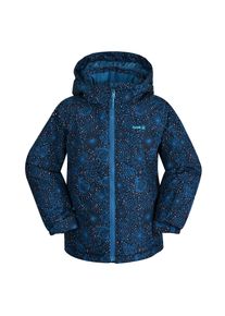 Kamik Kinder Winterjacke, schwarz, sportlich, Gr. 152, gemustert, Web, Obermaterial: 100% Polyester. Futter: 100% Polyester. Wattierung: 100%