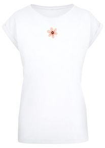 Merchcode Herren T-Shirt "Merchcode Damen Ladies Spring - Grow through 1 T-Shirt", weiß, casual, Gr. XL, bedruckt, 100% Baumwolle, Shirts