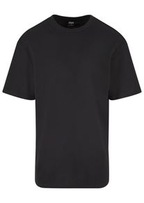 Urban Classics Herren T-Shirt "Urban Classics Herren Waffle Tee", schwarz, casual, Gr. M, unifarben, 65% Baumwolle, 35% Polyester, Shirts