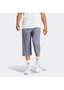 Herren Sporthose "TR-ES 3/4 PANT"onix, sportlich, Gr. M, adidas Performance, Obermaterial: 87% Polyester, 13% Elasthan, Hosen