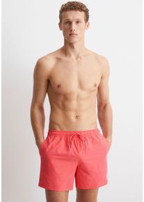 Marc O'Polo MARC O'POLO Herren Badeshorts "Olmen (Essentials Beach Jersey)", orange, casual, Gr. S, unifarben, Obermaterial: 100% Polyester, Badehosen, mit