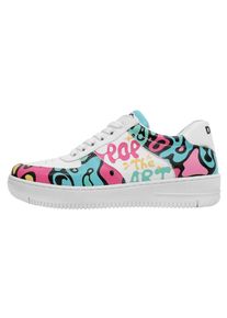 DOGO Damen Sneaker "Dice Sneakers Wonder Lola Bunny Damen Sneaker / Female", Gr. 41, bunt, Lederimitat, Schuhe, Vegan
