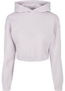 Urban Classics Damen Kapuzenpullover "Urban Classics Damen Ladies Short Oversized Sweat Hoody", lila, casual, Gr. XL, unifarben, 65% Baumwolle, 35%