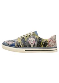 DOGO Damen Sneaker "Sneaker I Was Here Damen Sneaker / Female", Gr. 41, bunt, Lederimitat, Schuhe, Vegan