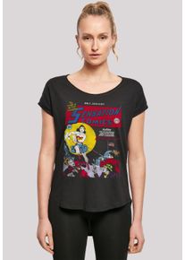 F4NT4STIC Damen T-Shirt "Wonder Woman Sensation Comics", schwarz, casual, Gr. XS, Obermaterial: 100% Baumwolle, Shirts, Damen,Premium